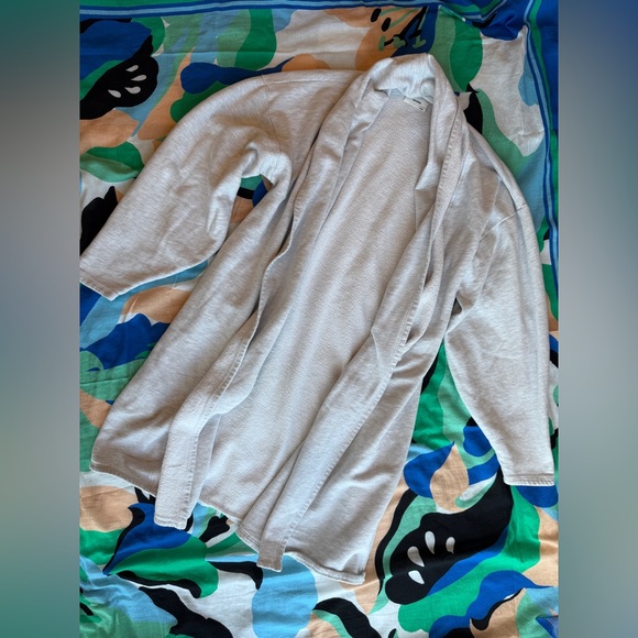 Joah Brown Oversized 100% Cotton Long Duster Cardigan